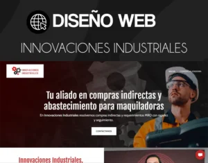 Diseño de Página Web Innovaciones Industriales